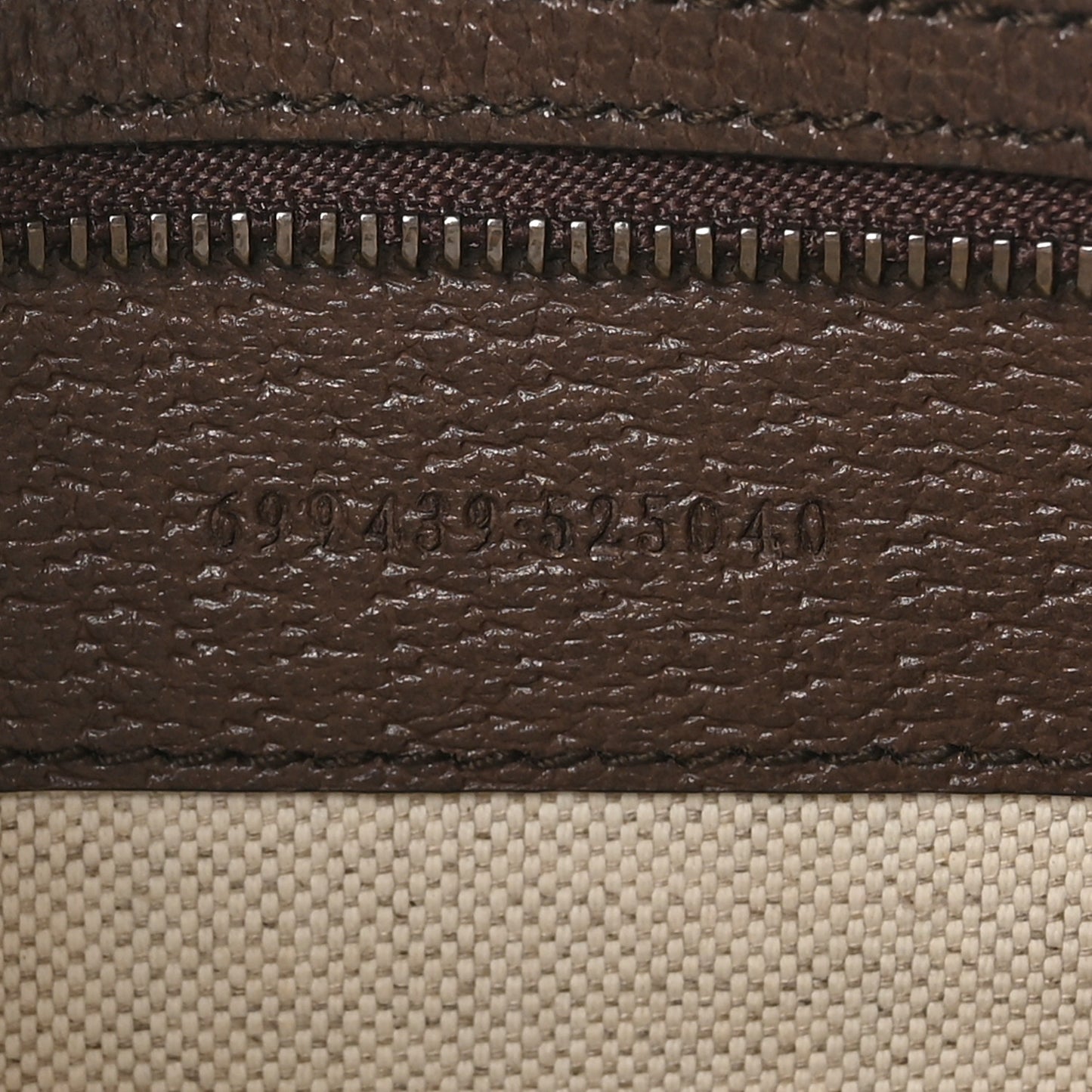 GG Supreme Monogram Textured Dollar Calfskin Web Ophidia Wristlet Shoulder Bag Beige Ebony New Acero