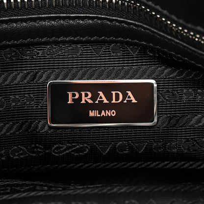 Prada Tessuto Nylon Gaufre Shopping Satchel Black 6 of 14