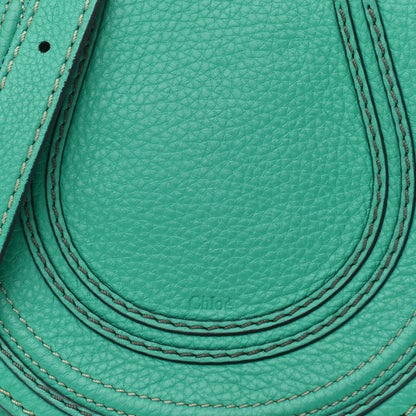 Chloe Calfskin Mini Marcie Round Crossbody Bag Jade Green 8 of 14