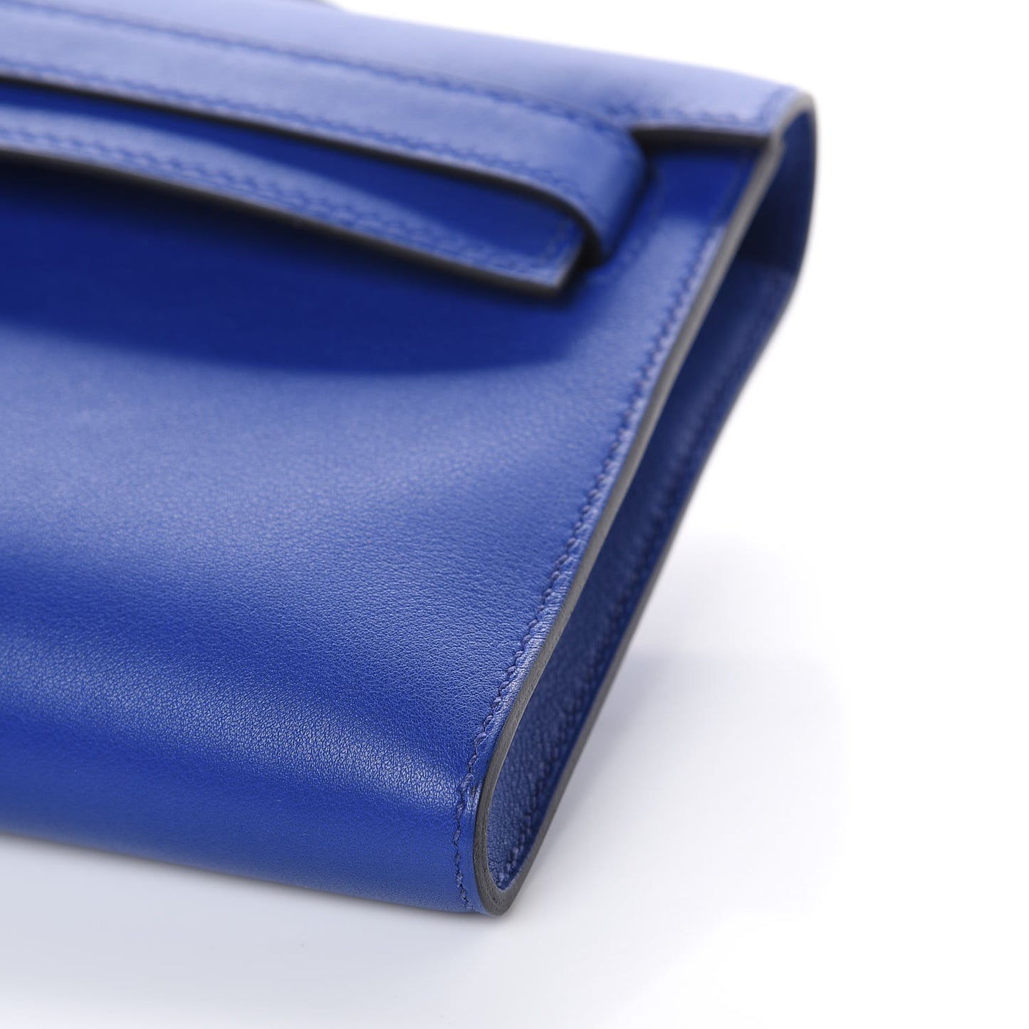 Swift Kelly Cut Clutch Pochette Bleu Electrique