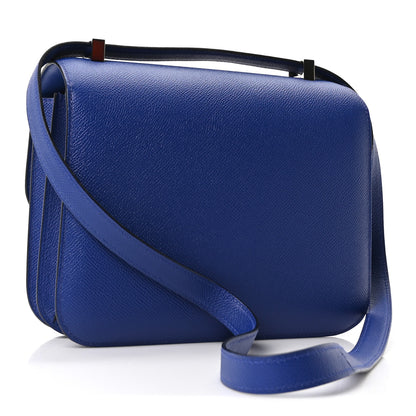 Hermes Epsom Constance 24 Bleu Electrique 3 of 10