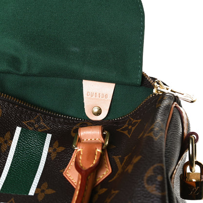 Louis Vuitton Monogram My LV Heritage Speedy Bandouliere 25 Vert Anglais White 6 of 15