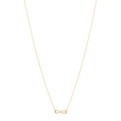 Tiffany 18K Yellow Gold Infinity Pendant Necklace 1 of 4