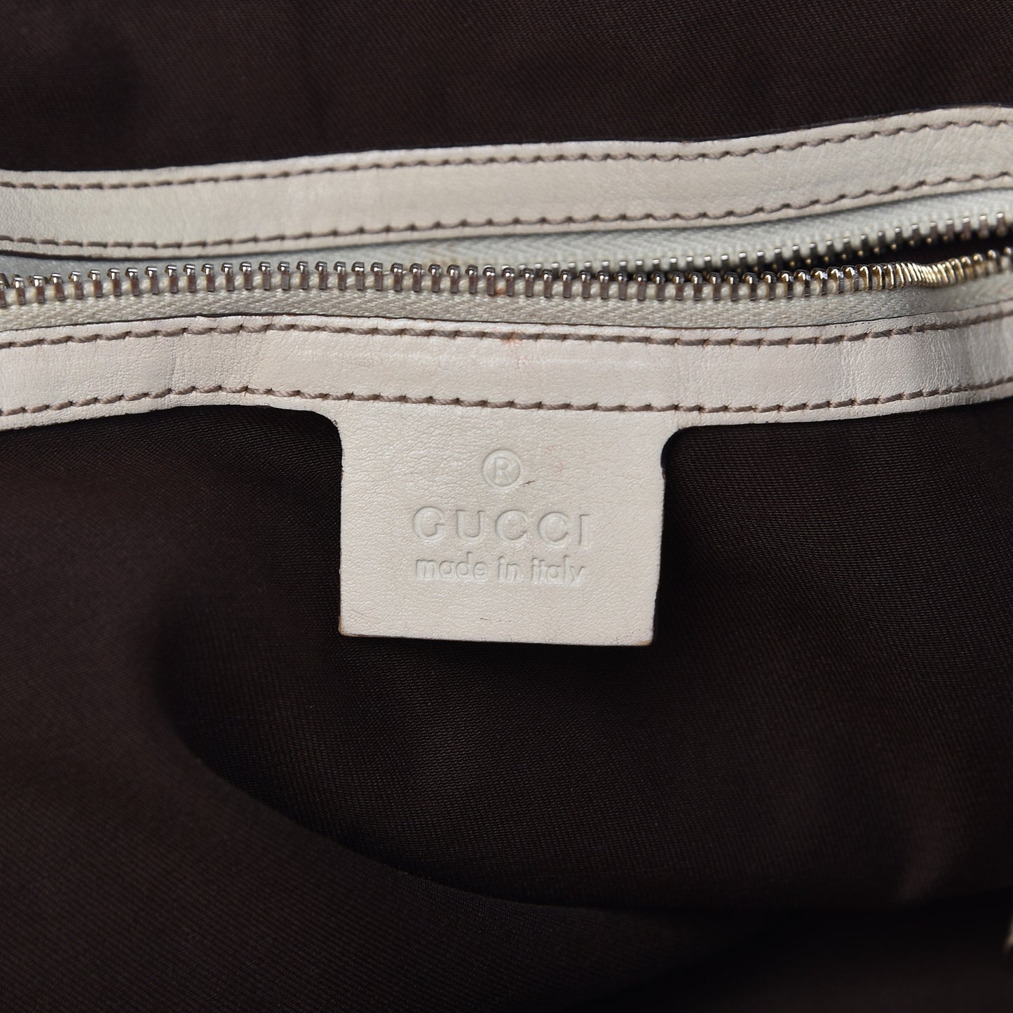 Monogram Medium Pelham Shoulder Bag Off White