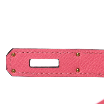 Hermes Epsom Kelly Sellier 28 Rose Azalee 12 of 33