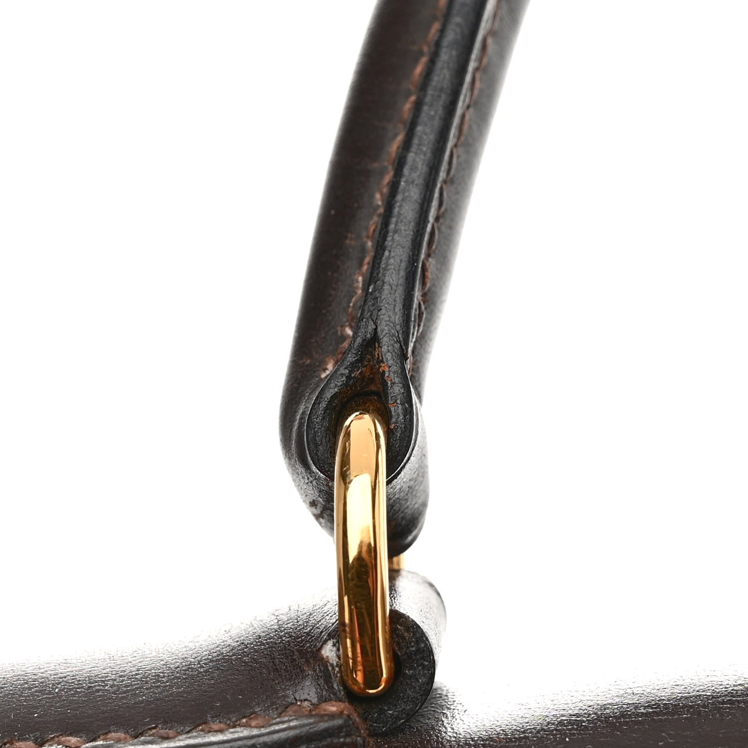 Hermes Box Kelly Retourne 35 Chocolate 17 of 17