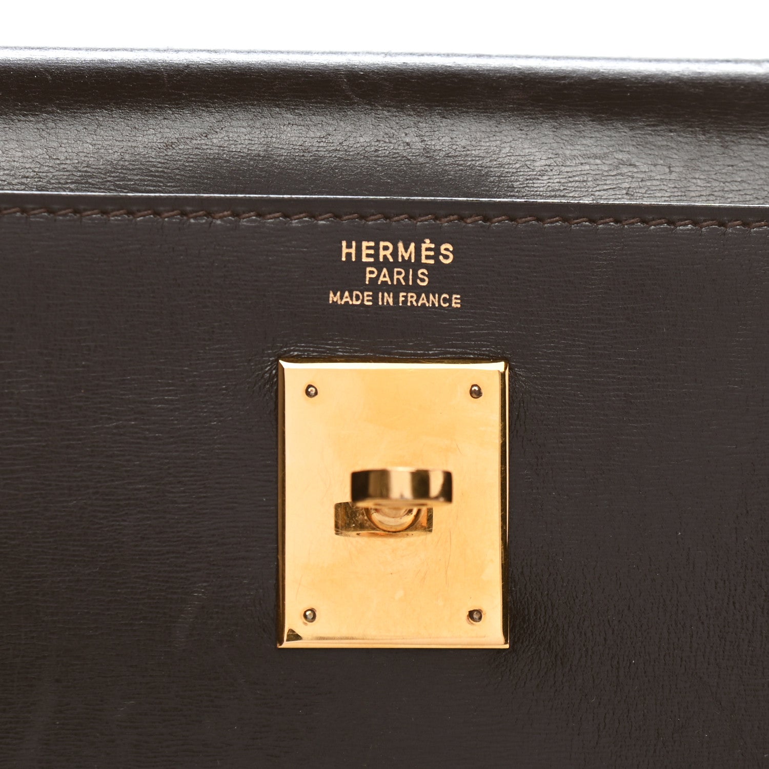 Hermes Box Kelly Sellier 32 Chocolate 5 of 18