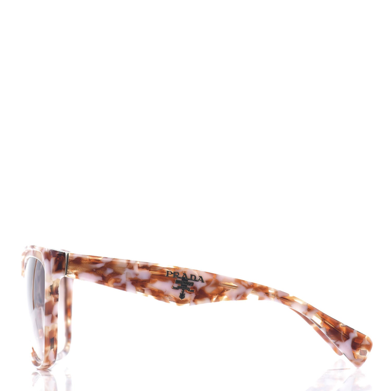 Prada Sunglasses SPR 20P Pink Tortoise 3 of 6