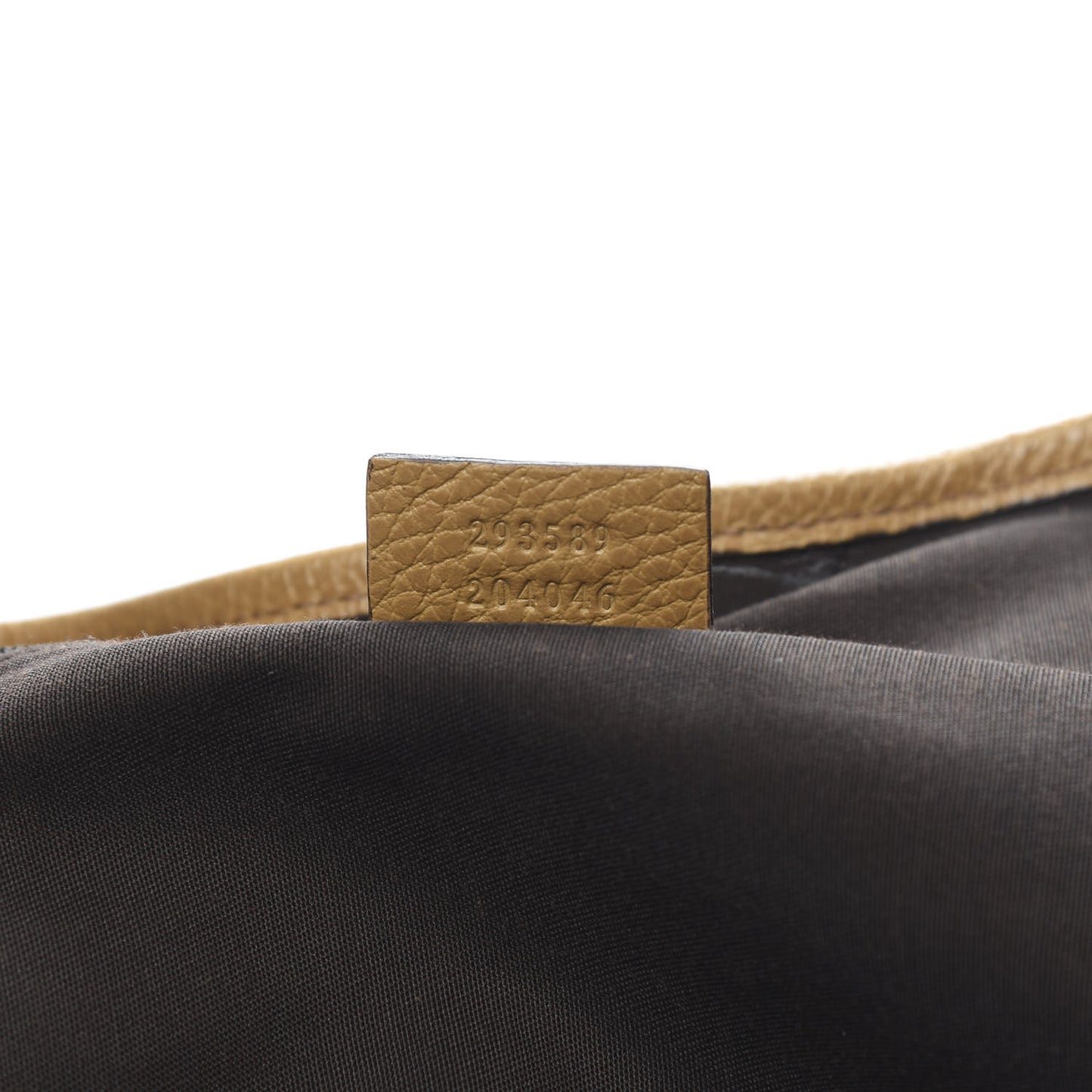 Calfskin Large Princy Tote Light Brown