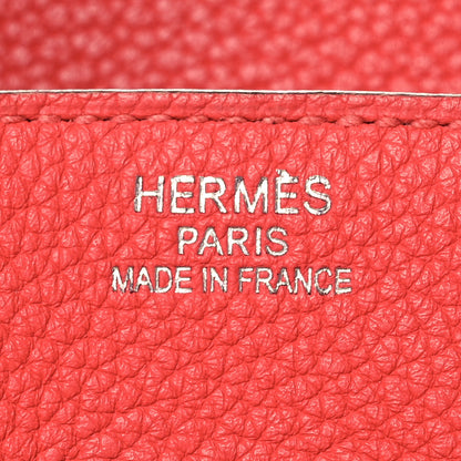 Hermes Taurillon Clemence Birkin 35 Rose Jaipur 6 of 14