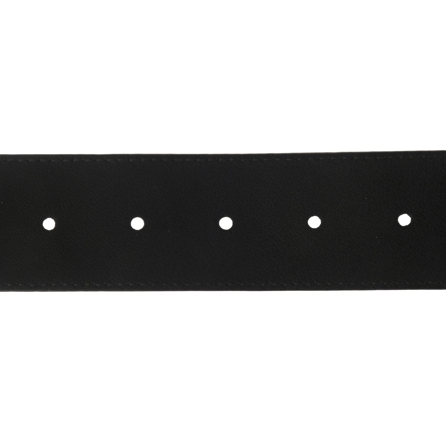 Gucci Calfskin Double G 40mm Belt 75 30 Black 4 of 5