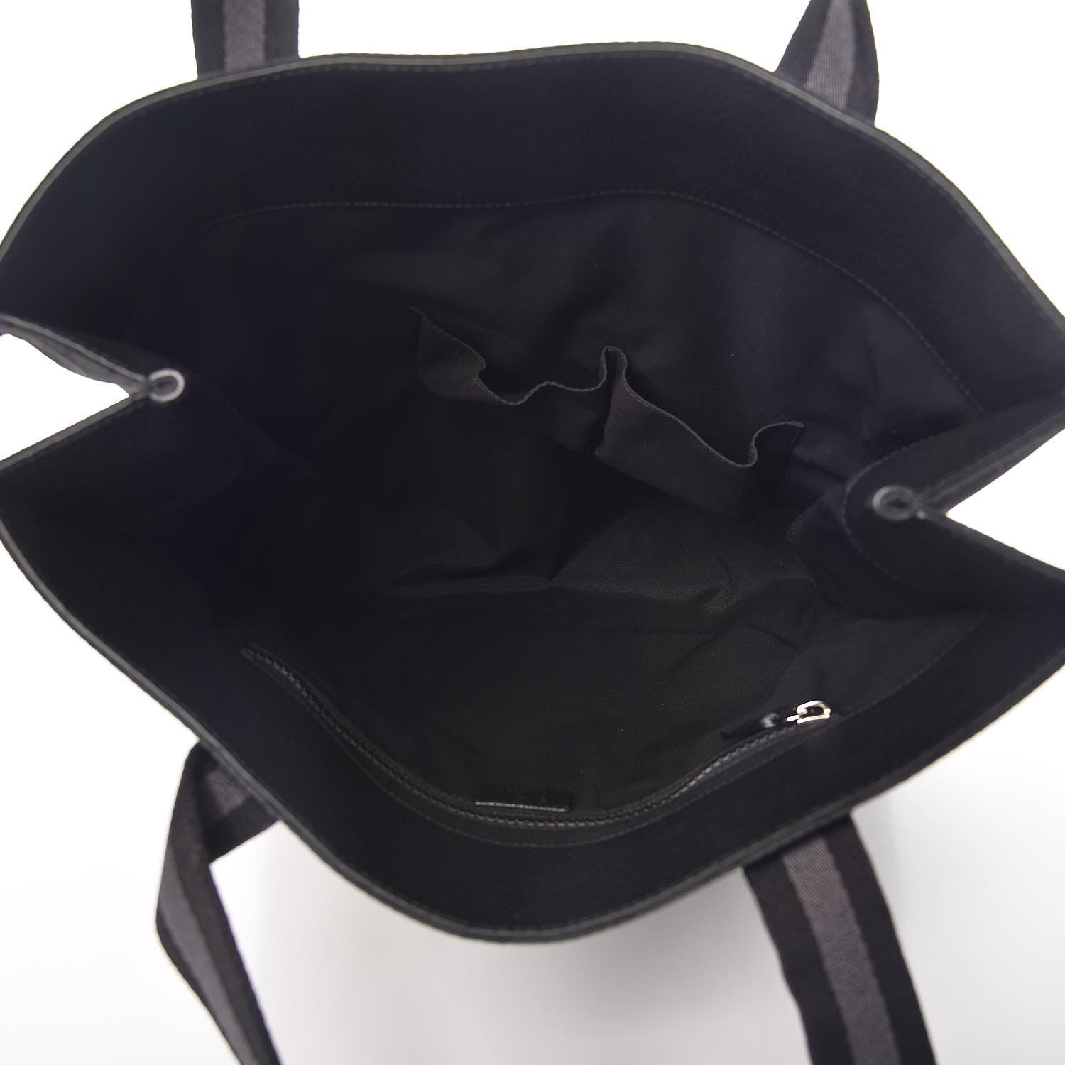 Gucci Nylon Monogram Vertical Tote Black 7 of 9