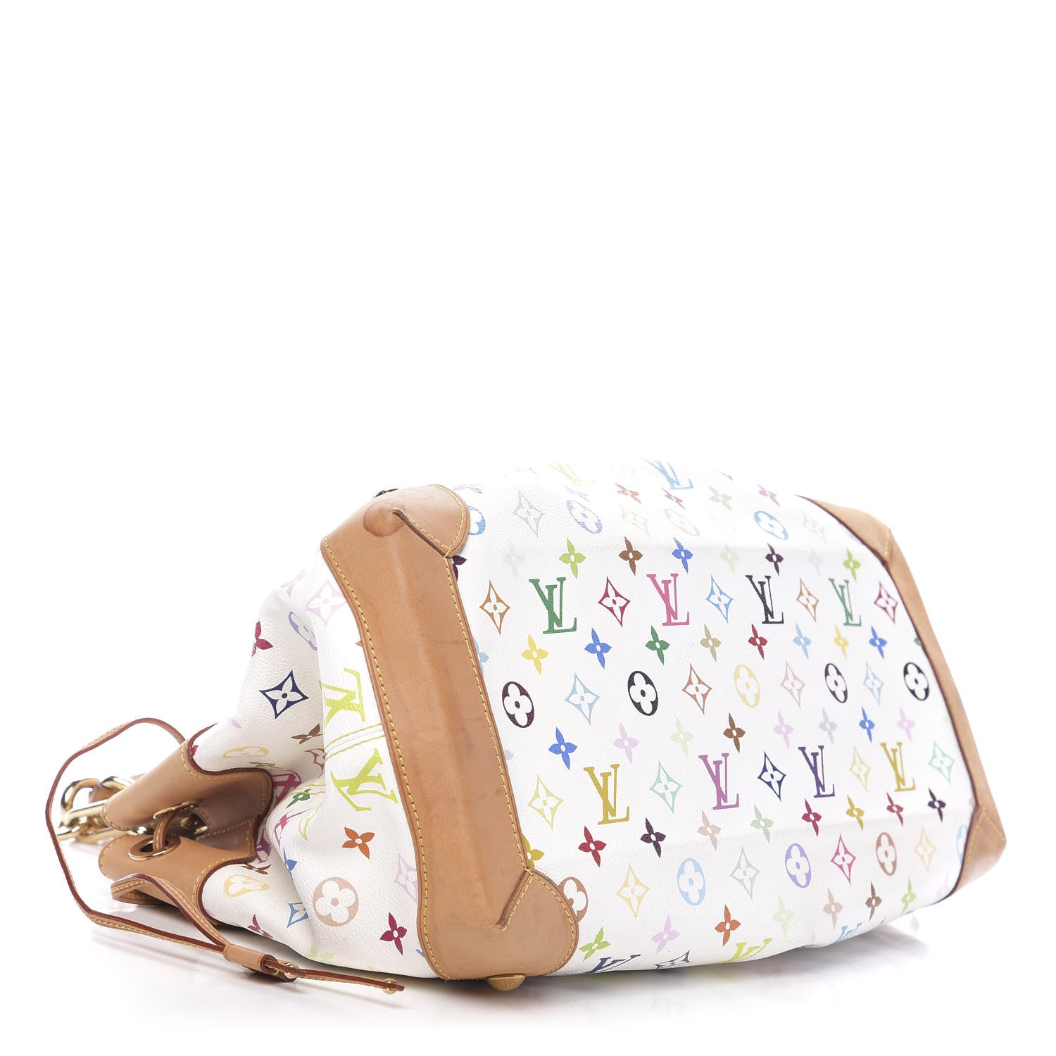 Louis Vuitton Monogram Multicolor Ursula White 4 of 12