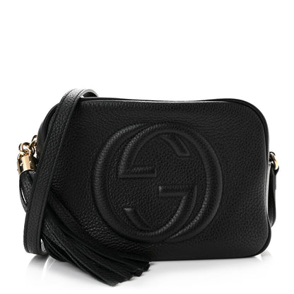 Gucci Pebbled Calfskin Small Soho Disco Bag Black 1 of 11