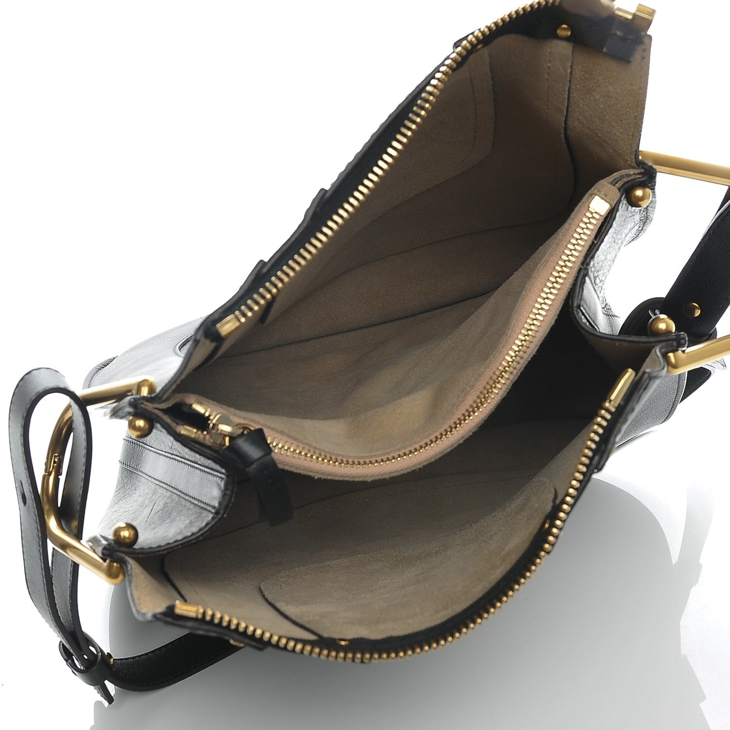 Chloe Calfskin Small Hayley Hobo Black 5 of 6