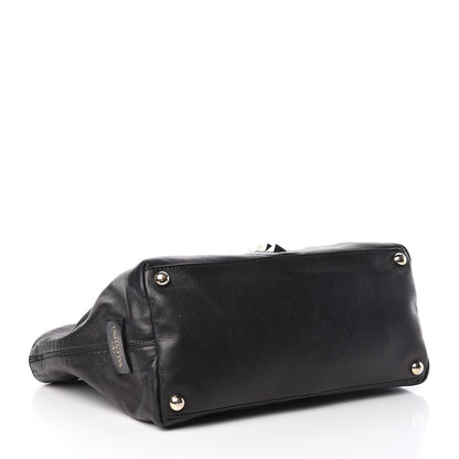 Valentino Garavani Calfskin Va Va Voom Tote Black 4 of 12