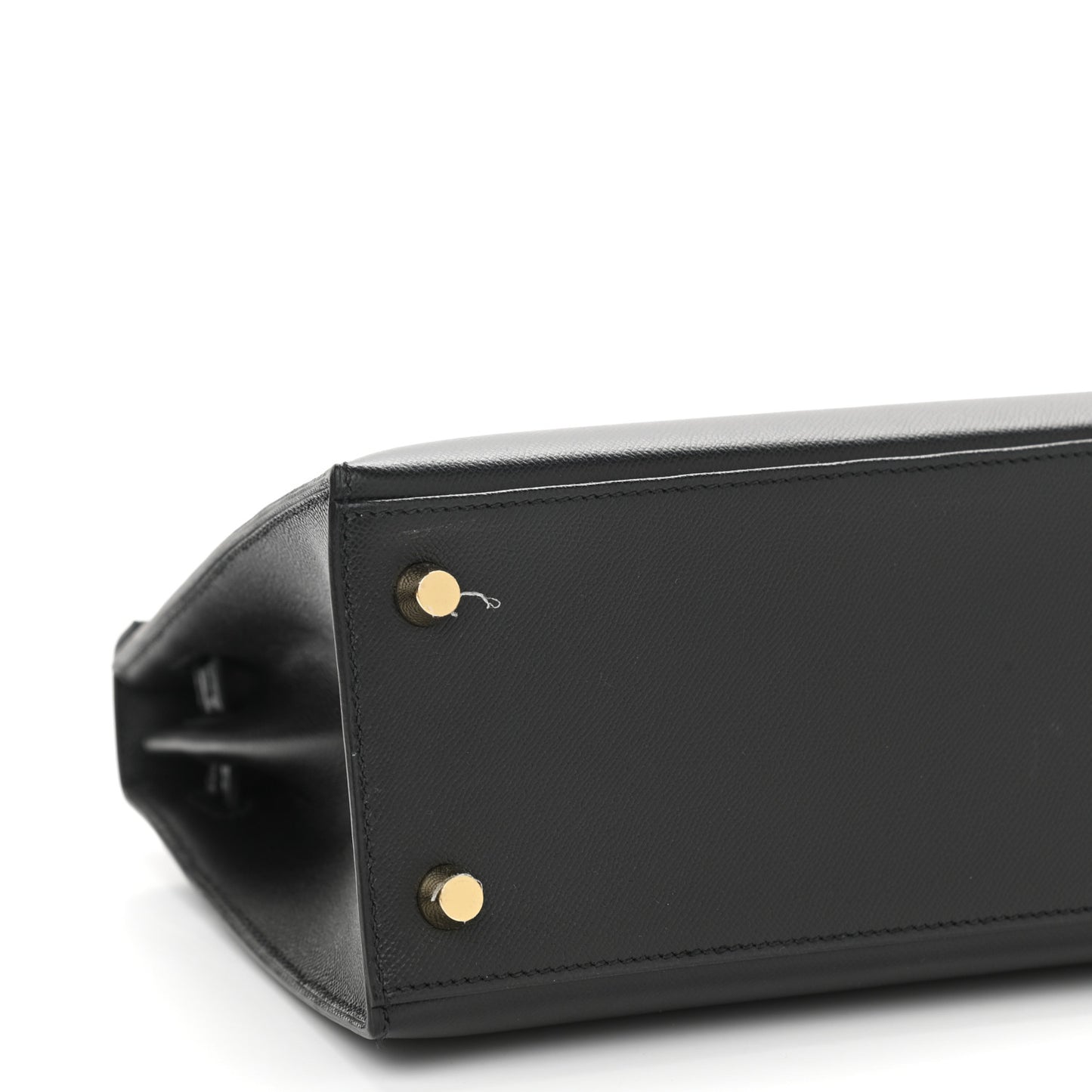 Madame Calfskin Shiny Niloticus Crocodile Kelly Sellier Touch 25 Black