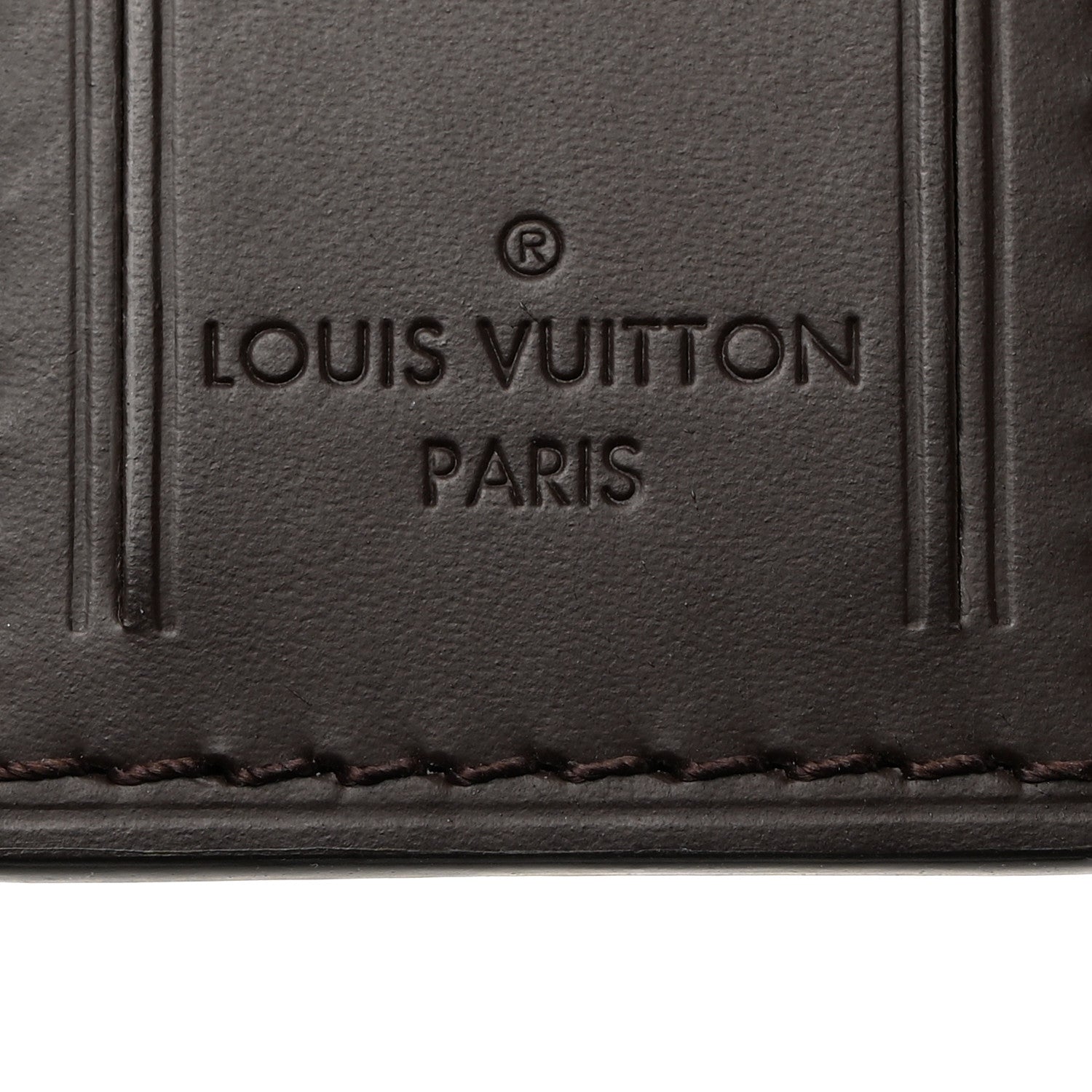 Louis Vuitton Calfskin Luggage Tag Ebene 3 of 4