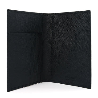 Prada Re-Nylon Saffiano Passport Holder Black 5 of 7