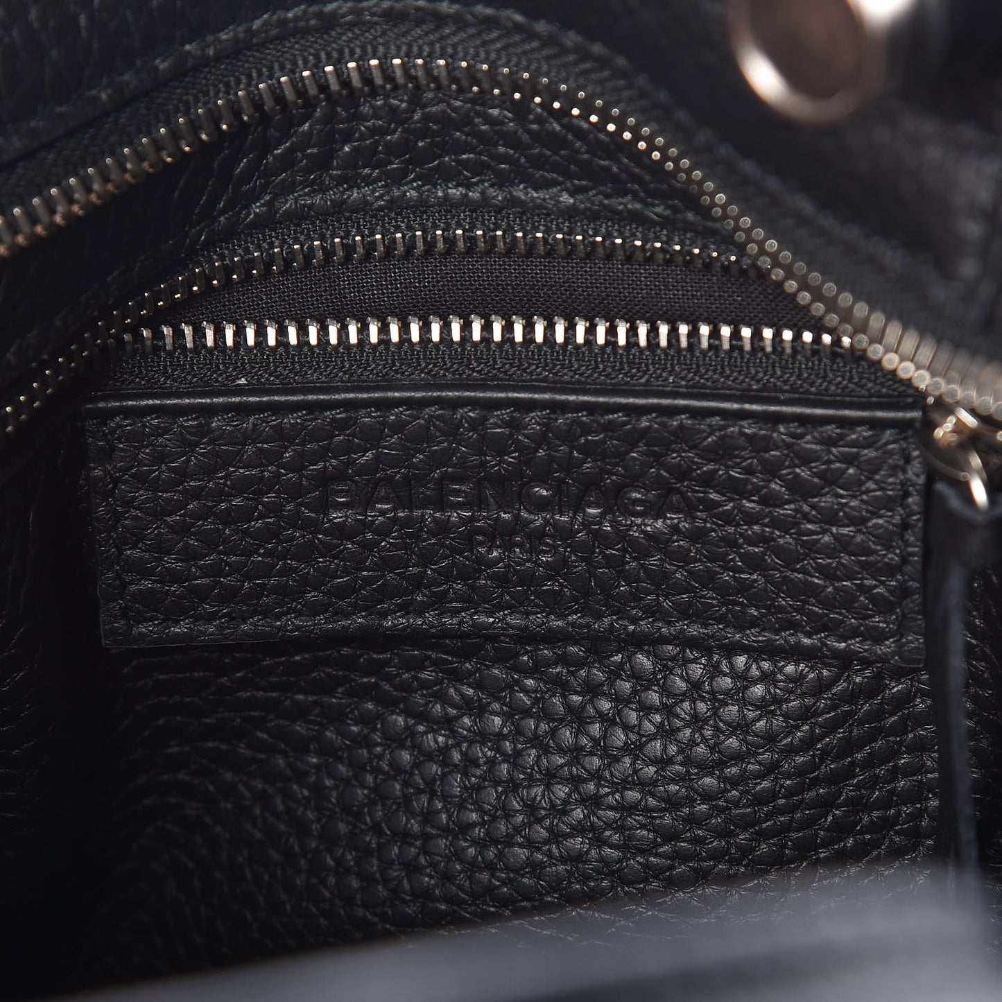 Veau Grana Perforated Blackout Hardware Nano City Black