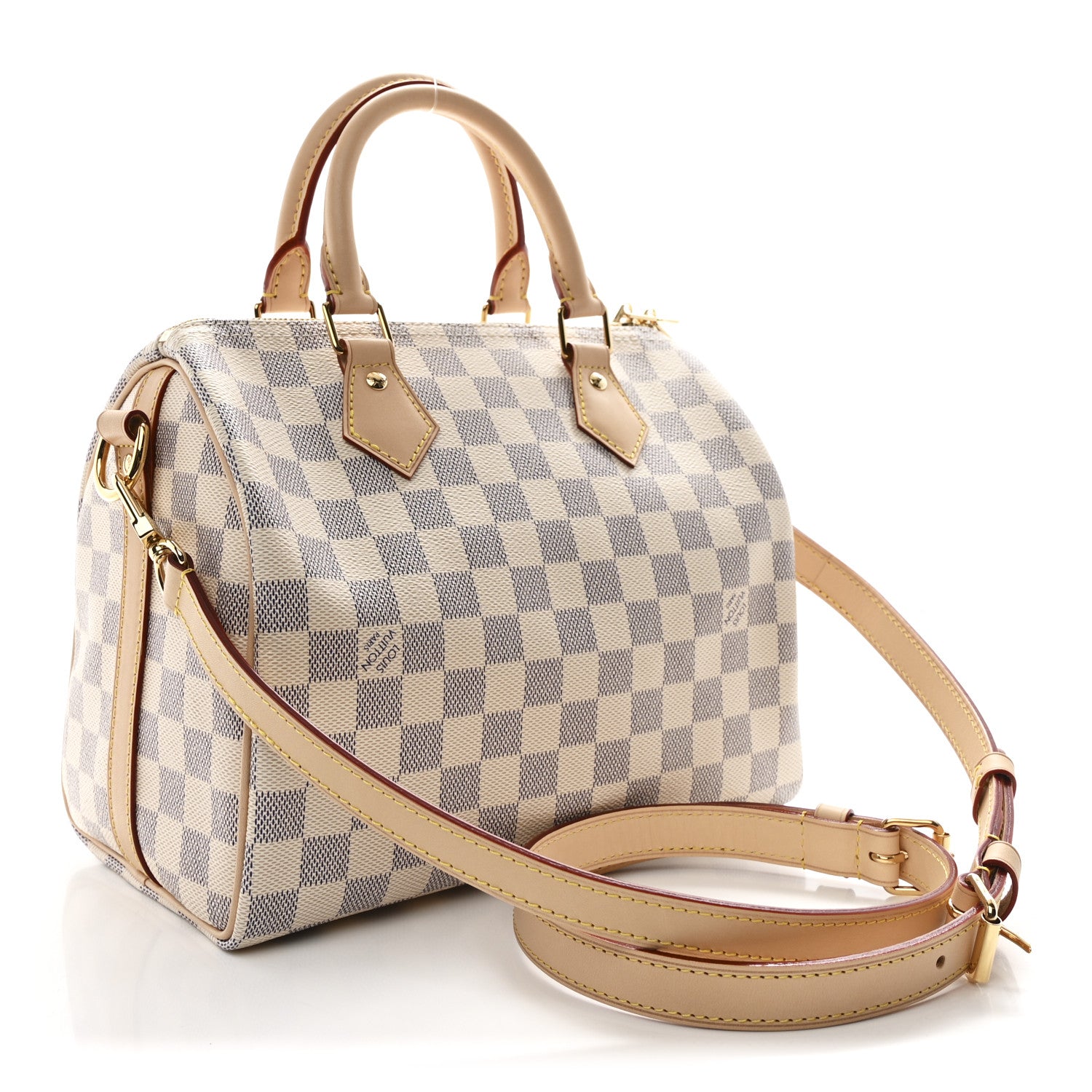 Louis Vuitton Damier Azur Speedy Bandouliere 25 3 of 9
