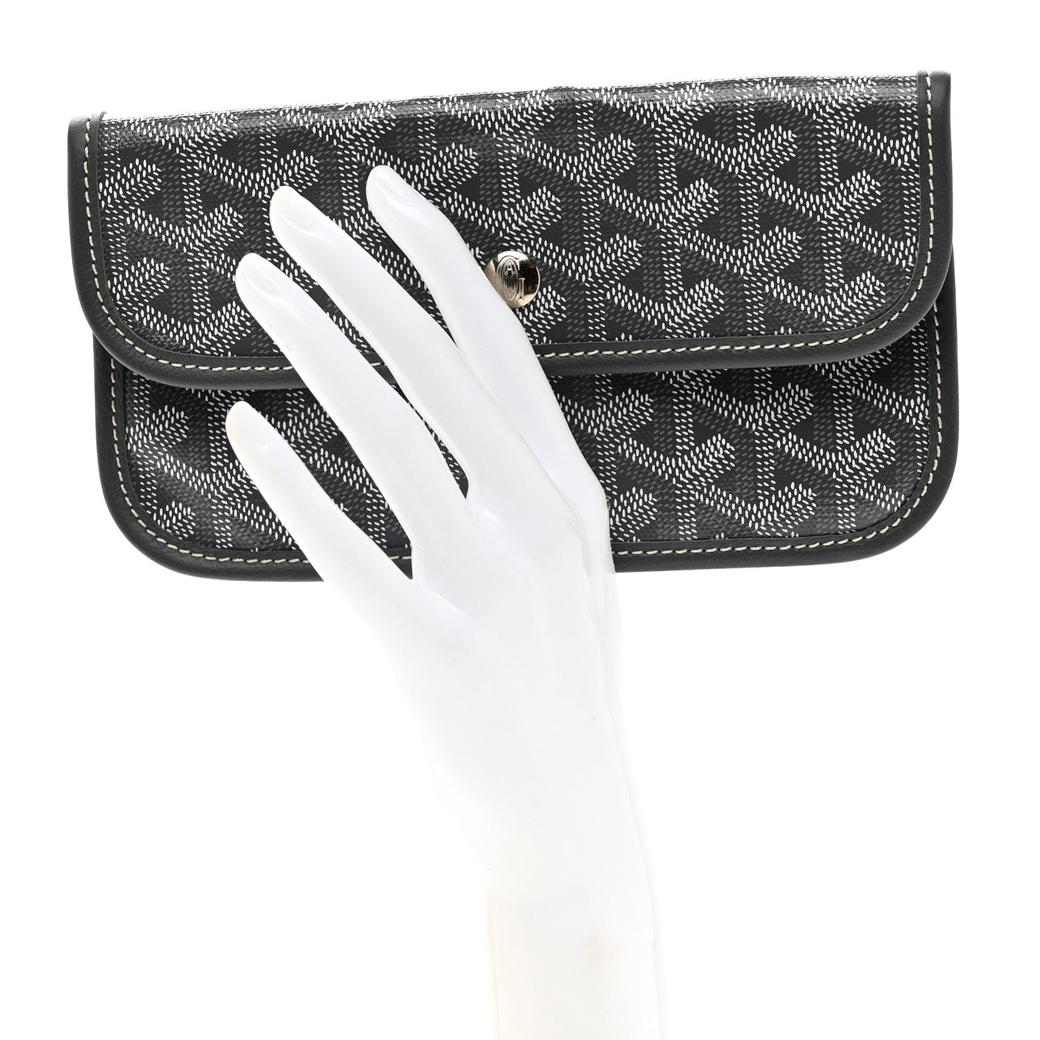 Goyard Goyardine Pouch Grey 2 of 6