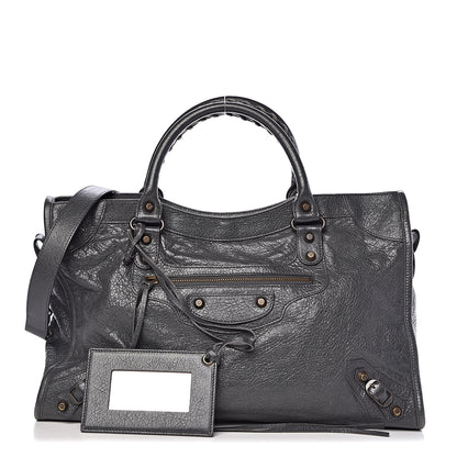 Balenciaga Agneau Classic Hardware City Gris Fossile 1 of 12