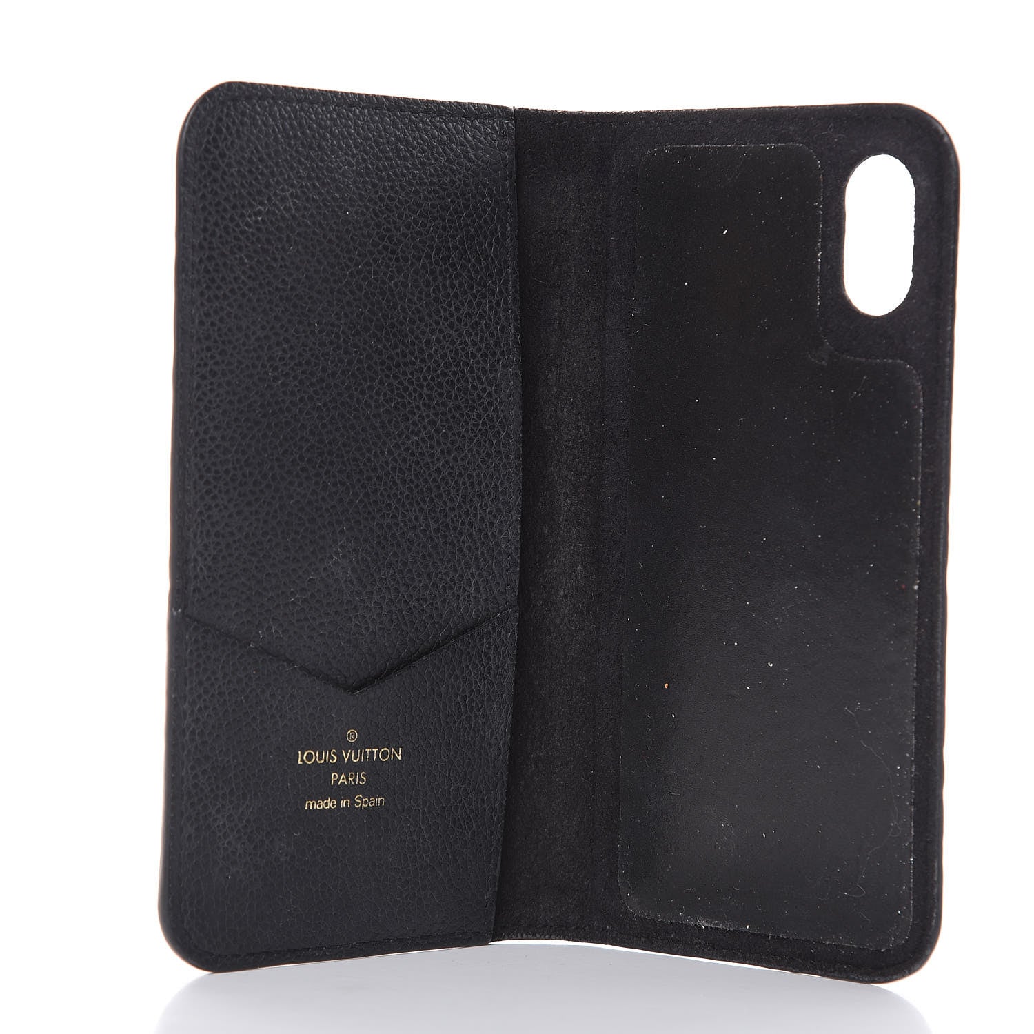 Louis Vuitton Empreinte iPhone X/XS Folio Case Black 5 of 10