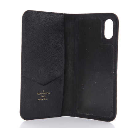 Louis Vuitton Empreinte iPhone X/XS Folio Case Black 5 of 10