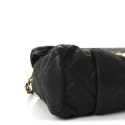 Chanel Iridescent Calfskin Quilted Small Chic Quilt Flap Black 9 of 11