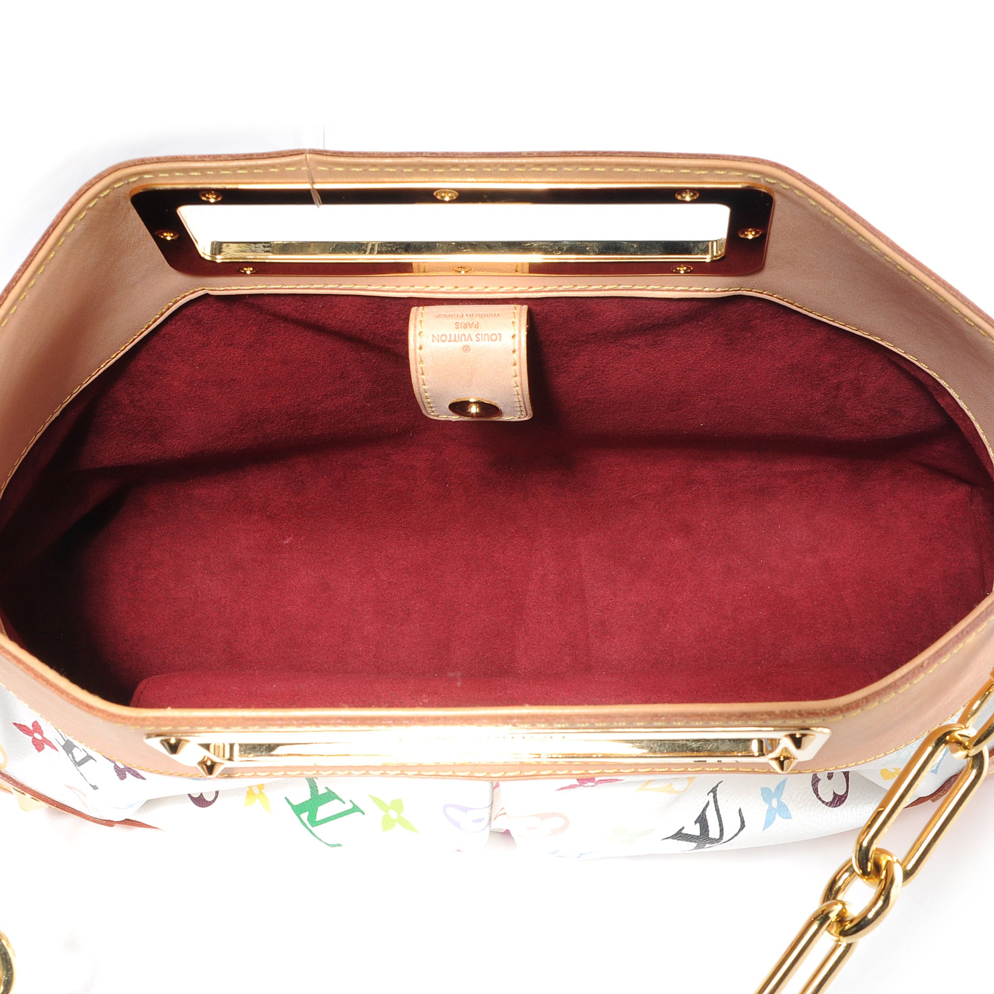 Louis Vuitton Monogram Multicolor Judy MM White 5 of 7