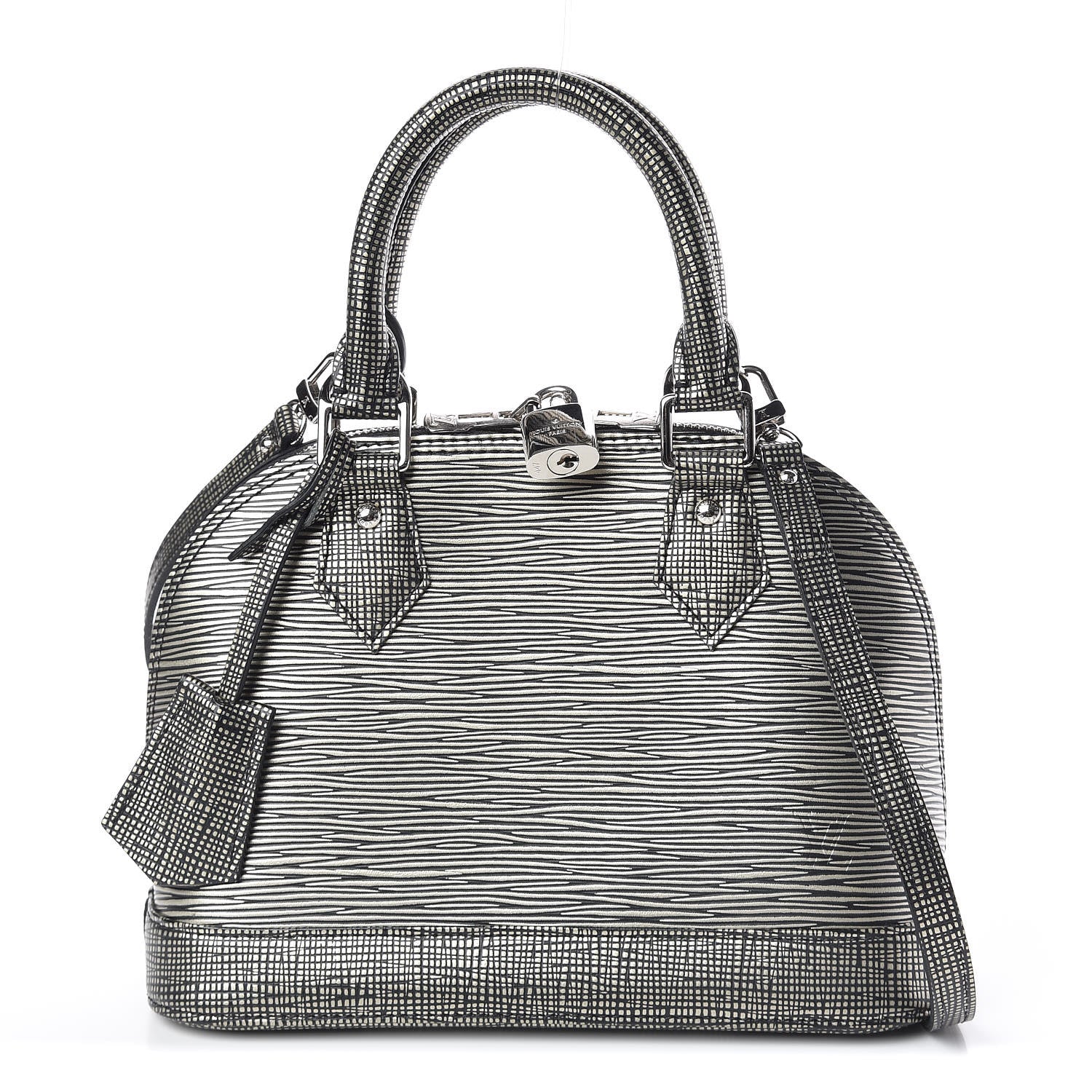 Louis Vuitton Epi Alma BB Platine 1 of 10