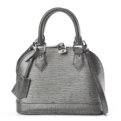 Louis Vuitton Epi Alma BB Platine 1 of 10