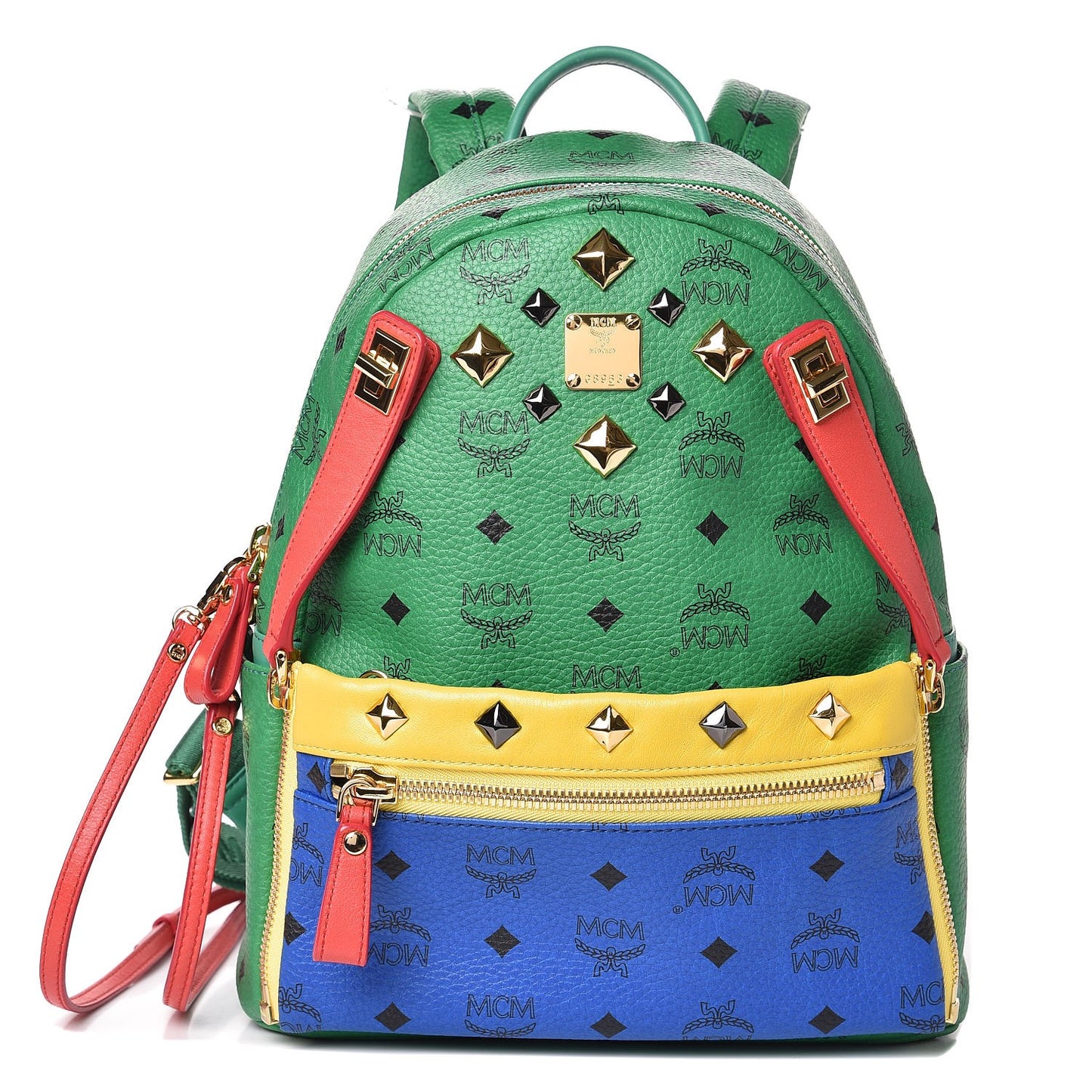 Visetos Small Dual Stark Pocket Backpack Multicolor