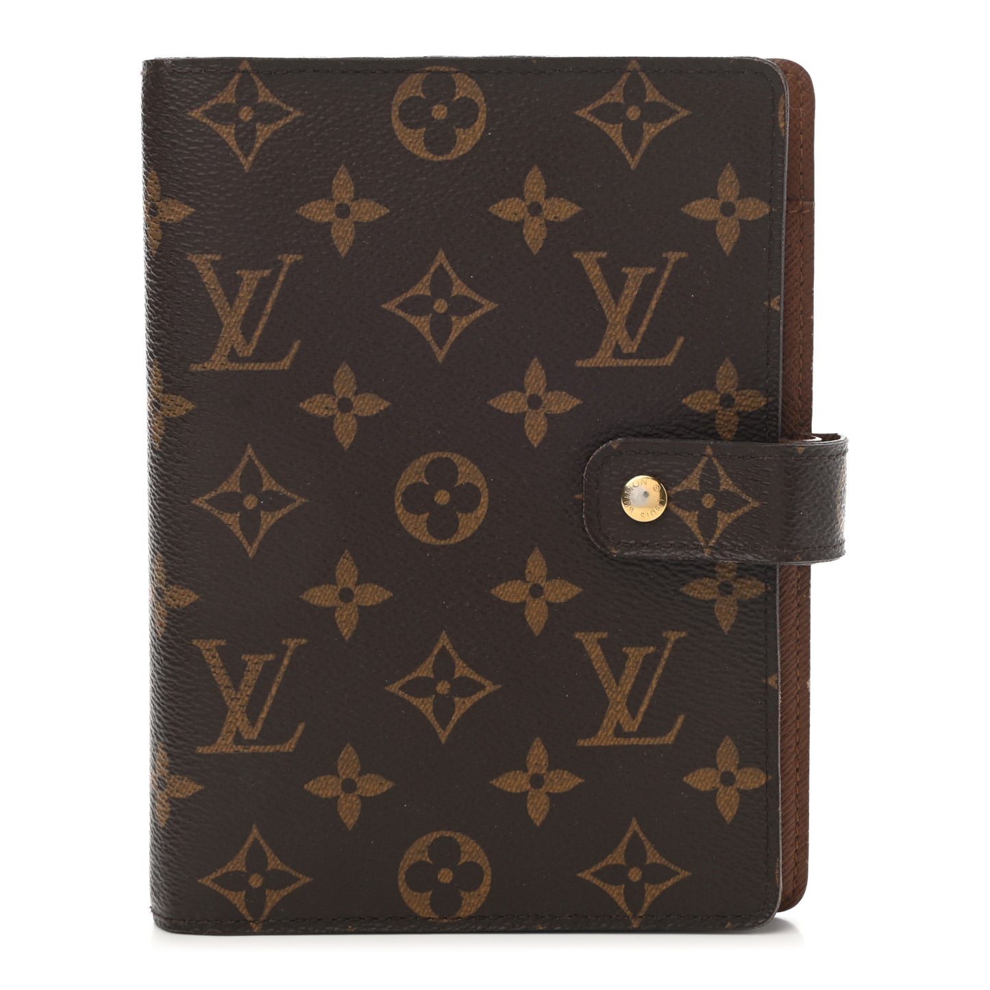 Monogram Medium Ring Agenda Cover
