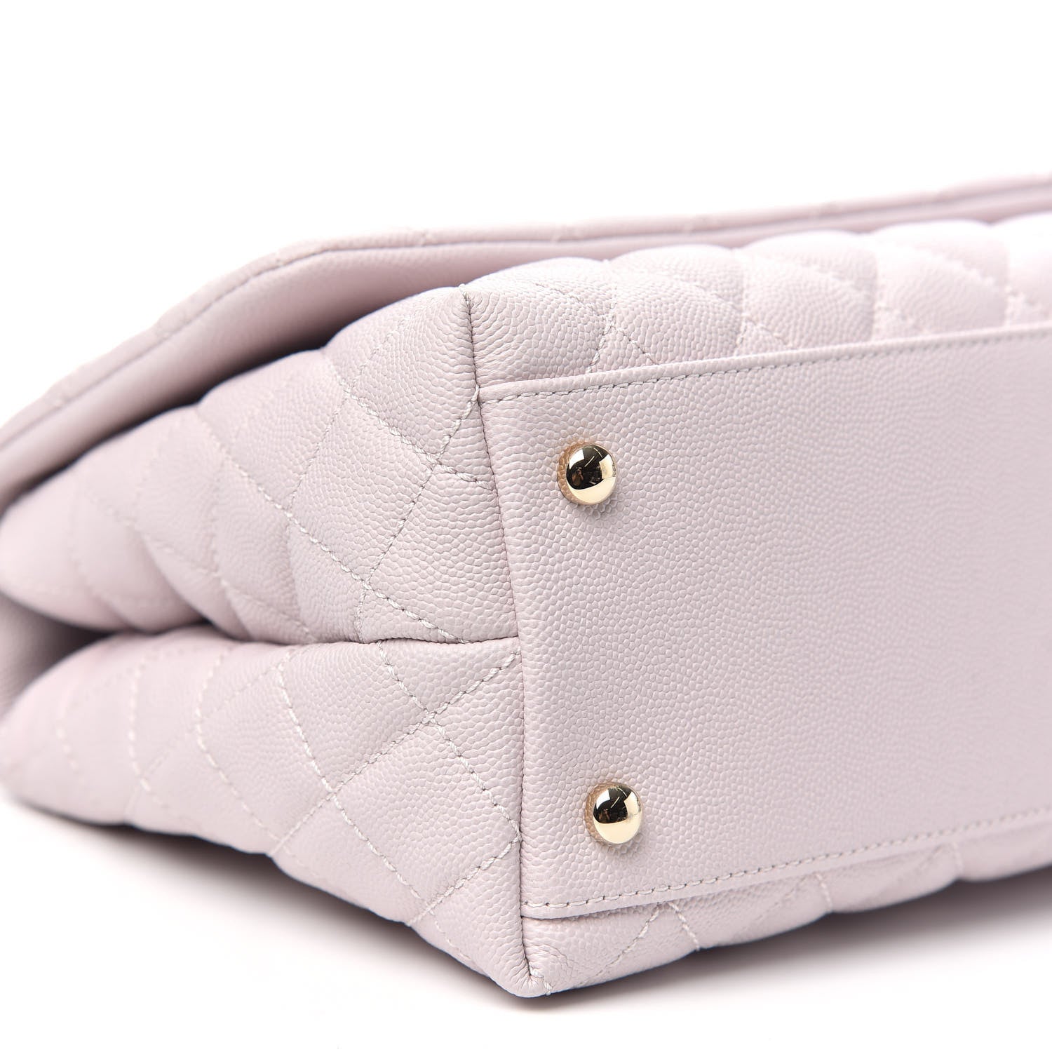 Chanel Caviar Quilted Small Coco Handle Flap Lilas Lilac 9 of 11
