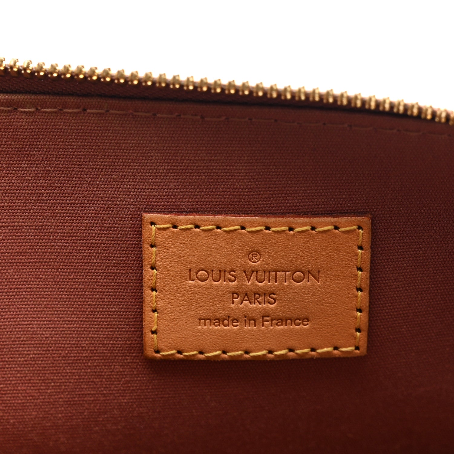 Louis Vuitton Vernis Alma PM Rose Velours 6 of 10
