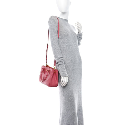 Prada Saffiano Mini Galleria Double Zip Tote Tamaris 2 of 11