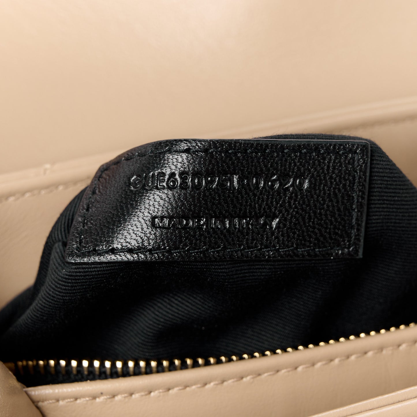 Calfskin Y Quilted Monogram Toy Loulou Crossbody Bag Dark Beige