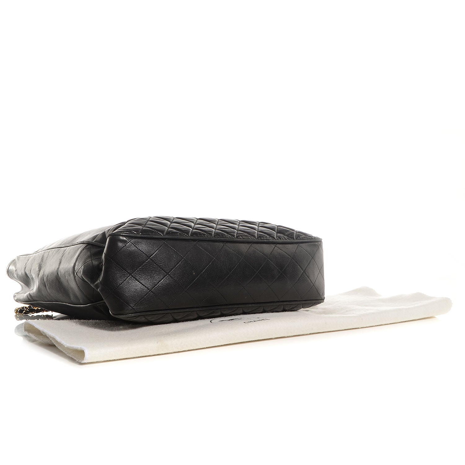 Chanel Lambskin Shoulder Bag Black 4 of 8