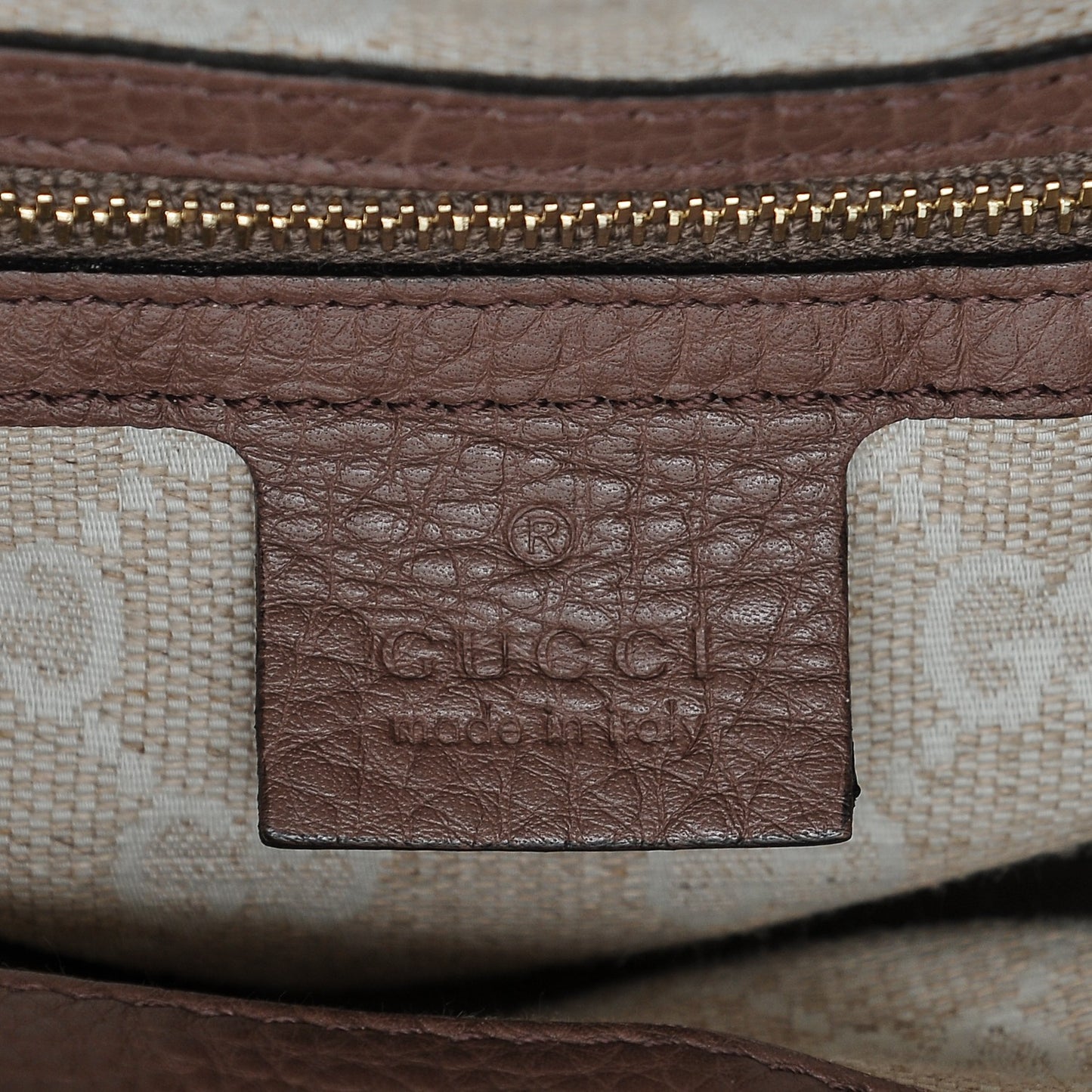Pebbled Calfskin Small Diana Bamboo Top Handle Tote Pink Tan