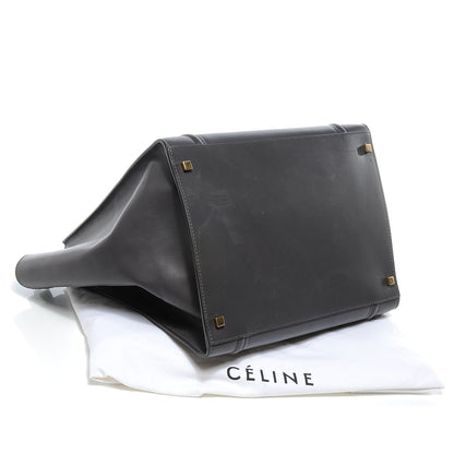 Celine Smooth Calfskin Large Phantom Luggage Grey 4 of 9