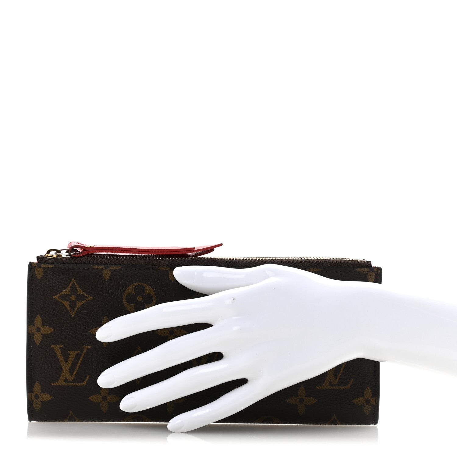 Louis Vuitton Monogram Adele Wallet Coquelicot 2 of 10