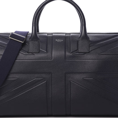 Mulberry Small Grained Calfskin Embossed Flag Duffle Bag Midnight Blue 9 of 9