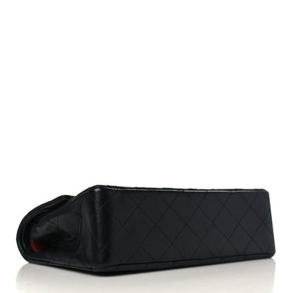 Chanel Lambskin Quilted Small Double Flap Black 3 of 9