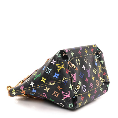 Louis Vuitton Monogram Multicolor Annie MM Black 4 of 11