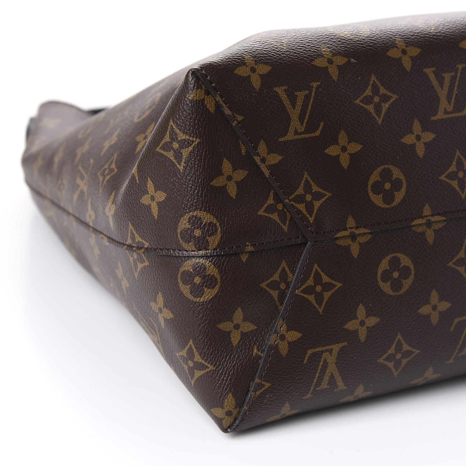 Louis Vuitton Monogram Flower Hobo Black 6 of 10
