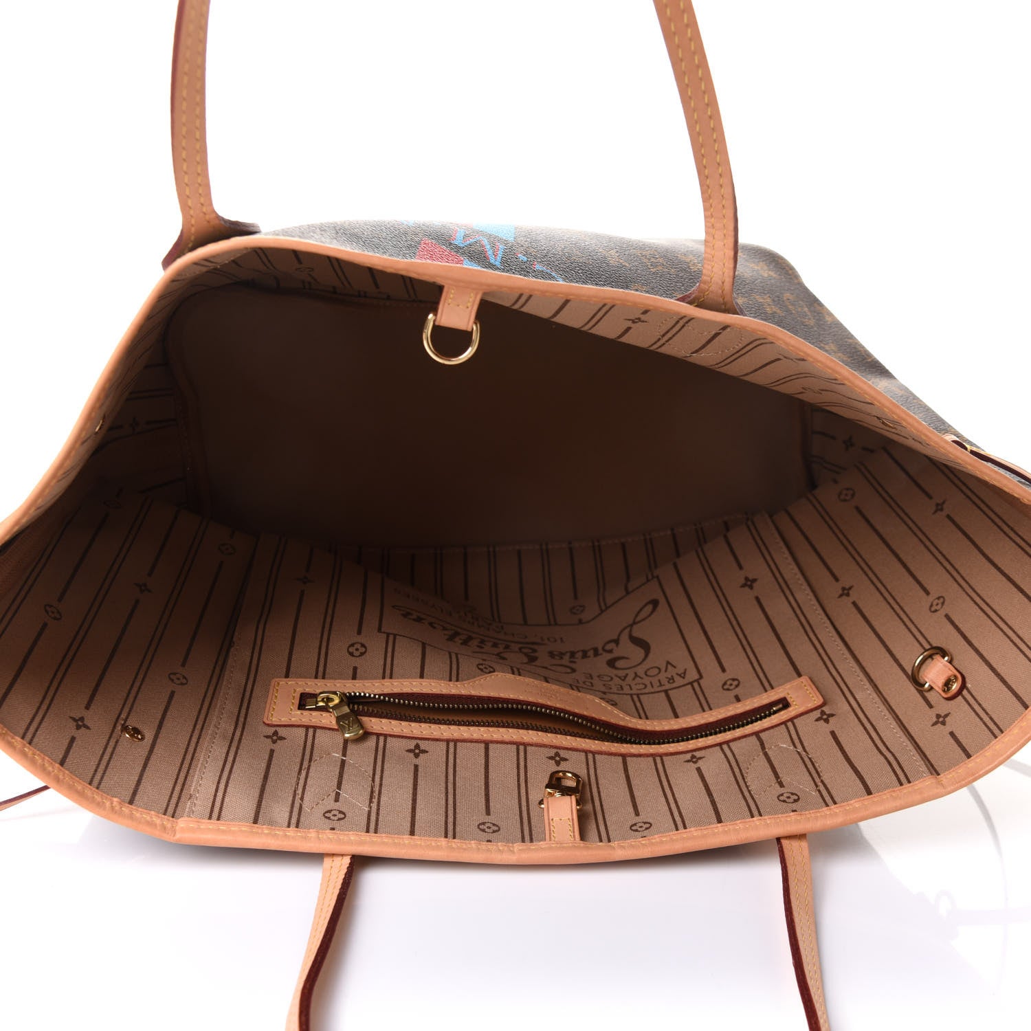 Louis Vuitton Monogram My LV Heritage Neverfull MM Blue Clair Rouge 6 of 11