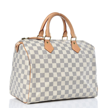 Louis Vuitton Damier Azur Speedy 30 3 of 16