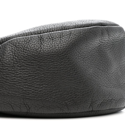 The Row Deerskin Small Slouchy Banana Bag Espresso 9 of 13